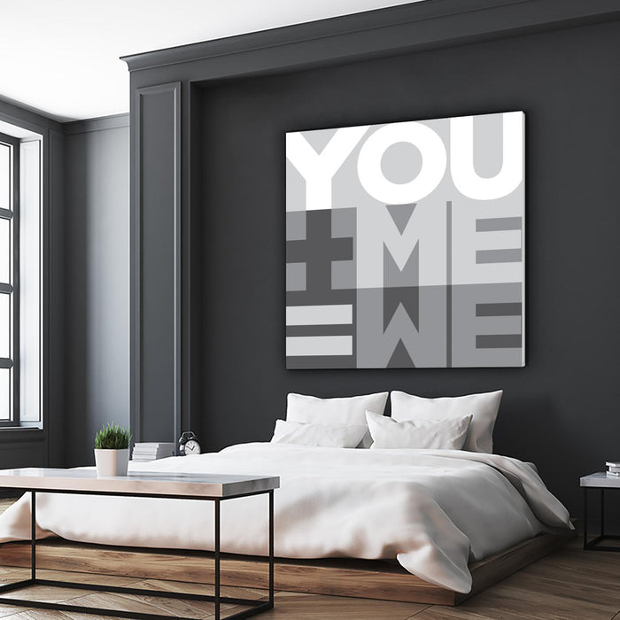 You Me We I by Parker Jones on GIANT ART - white contemporary